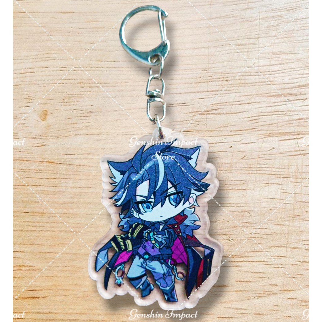 Móc khoá nhân vật Wriothesley game Genshin Impact M6