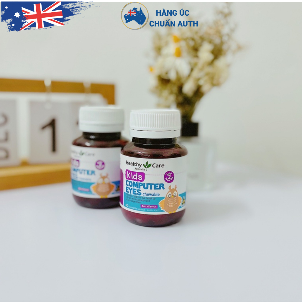 Viên bổ mắt cho bé của Úc Healthy Care Kids Computer Eyes 60 viên