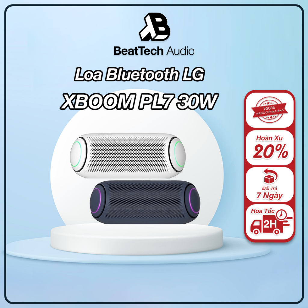 Loa Bluetooth Di Động LG Xboomgo PL7 30W Và LG Xboomgo PL5 20W Hàng Chính Hãng Mới 100% Bảo Hành 12 Tháng