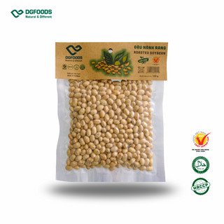 Đậu nành rang 100g - non gmo/ dgfoods/hvnclc/ haccp/ halal an vat healthy qua tang bach hoa tong hop
