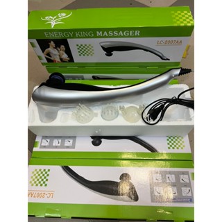 (hàng tốt) MÁY ĐẤM LƯNG, MASSAGE CẦM TAY LC-2007AA (3 ĐẦU MASAGE)