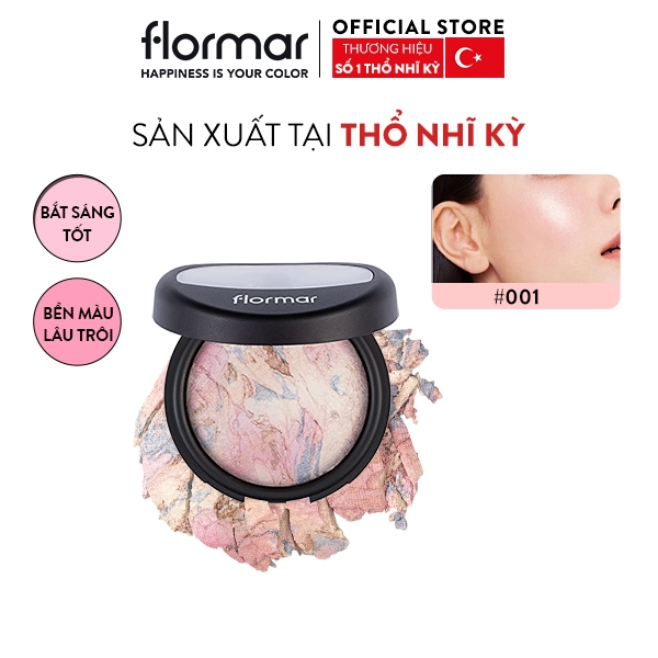 Phấn bắt sáng lấp lánh FLORMAR Powder Illuminator 01 Morning Star