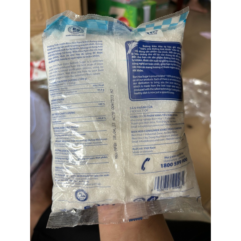 Đường tinh luyện Biên Hòa 0,5/1kg