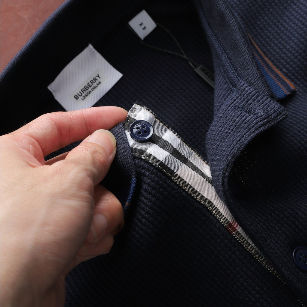 Áo Polo Nam Dài Tay BBR Trơn, Form slim, vải Cotton len dệt kim chính phẩm, bo tay dư xịn, Hàng VNXK - PD51