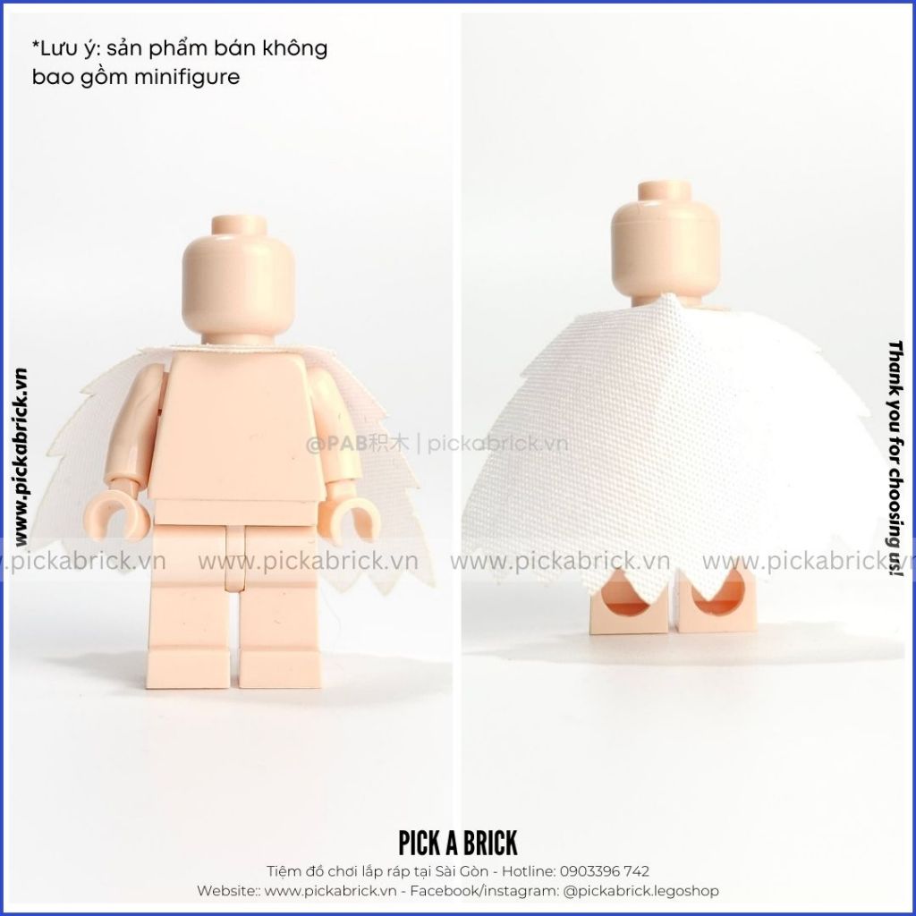Áo choàng lính Trung cổ - áo choàng vải - Đồ chơi lắp ráp mô hình Phụ kiện trung cổ minifigures minifigure MOC Vũ khí