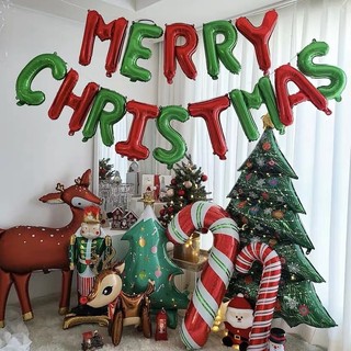Bóng Bay Noel Trang Trí Giáng Sinh Cỡ Lớn Decor Tiệc, Chụp Ảnh Cho Bé Đạo Cụ Chụp Ảnh Fishy Decor