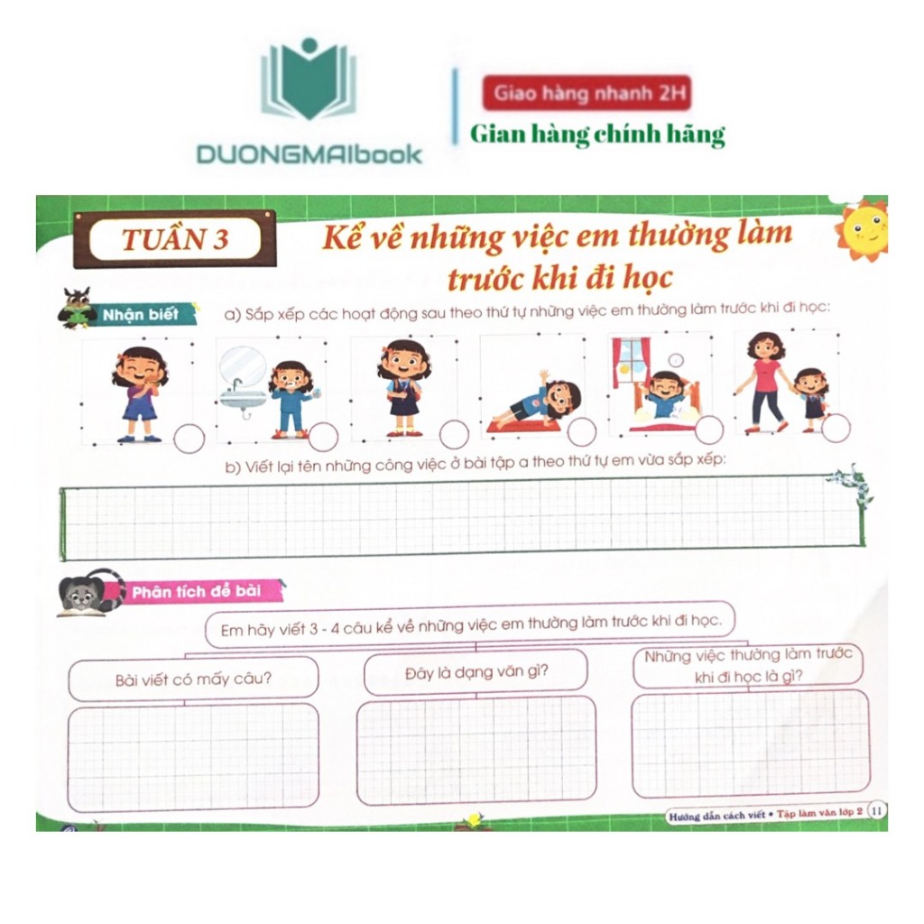 Sách - Hướng dẫn cách viết tập làm văn lớp 2 - theo chương trình Kết nối tri thức - Nguyễn Văn Quyền