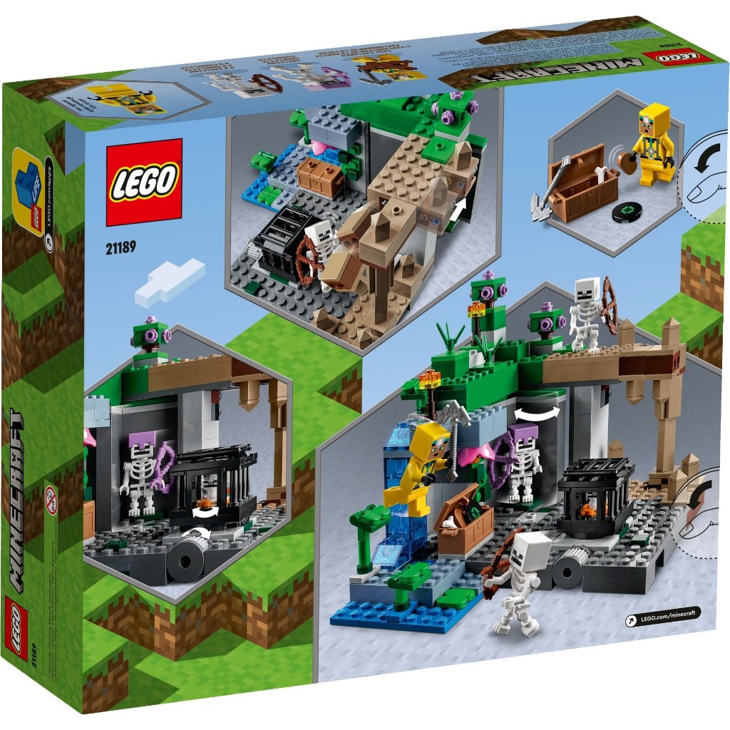 LEGO Minecraft 21189 Hang động Ma xương