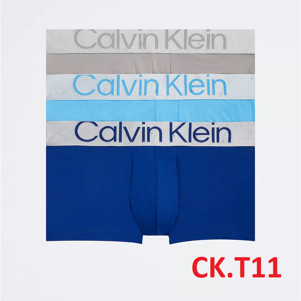 Chính hãng Mỹ -  S,M,L Quần lót nam CK Calvin Klein Reconsidered Steel Micro Low Rise Trunk boxer cạp to