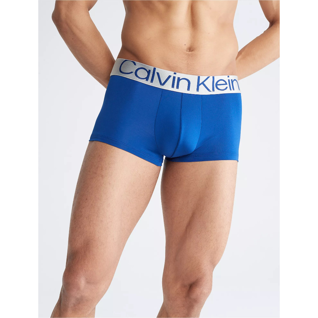Chính hãng Mỹ -  S,M,L Quần lót nam CK Calvin Klein Reconsidered Steel Micro Low Rise Trunk boxer cạp to