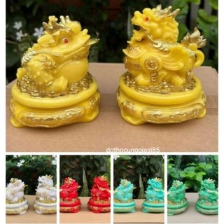 Thiền thừ Cóc đá ngậm tiền vàng tỳ hưu đá xoay phong thủy
