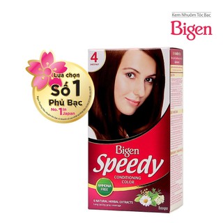 Thuốc nhuộm tóc Bigen Speedy số 4 (Màu nâu hạt dẻ)