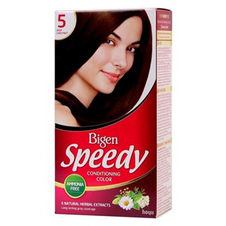 Thuốc nhuộm tóc Bigen Speedy số 5 (Màu nâu hạt dẻ đậm)