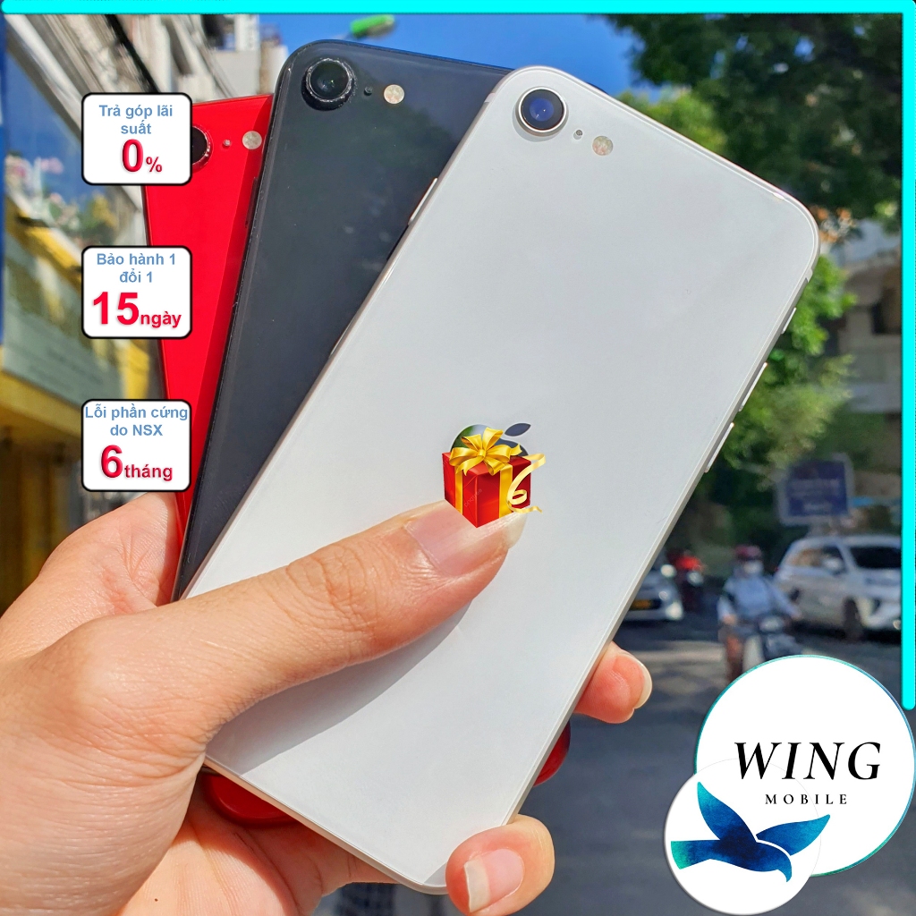 Điện thoại SE 2020 64GB/128GB Máy zin - 2 Sim - Nhỏ Gọn - Camera chất - Mượt mà - Ổn định - Điện thoại tốt Wing Mobile