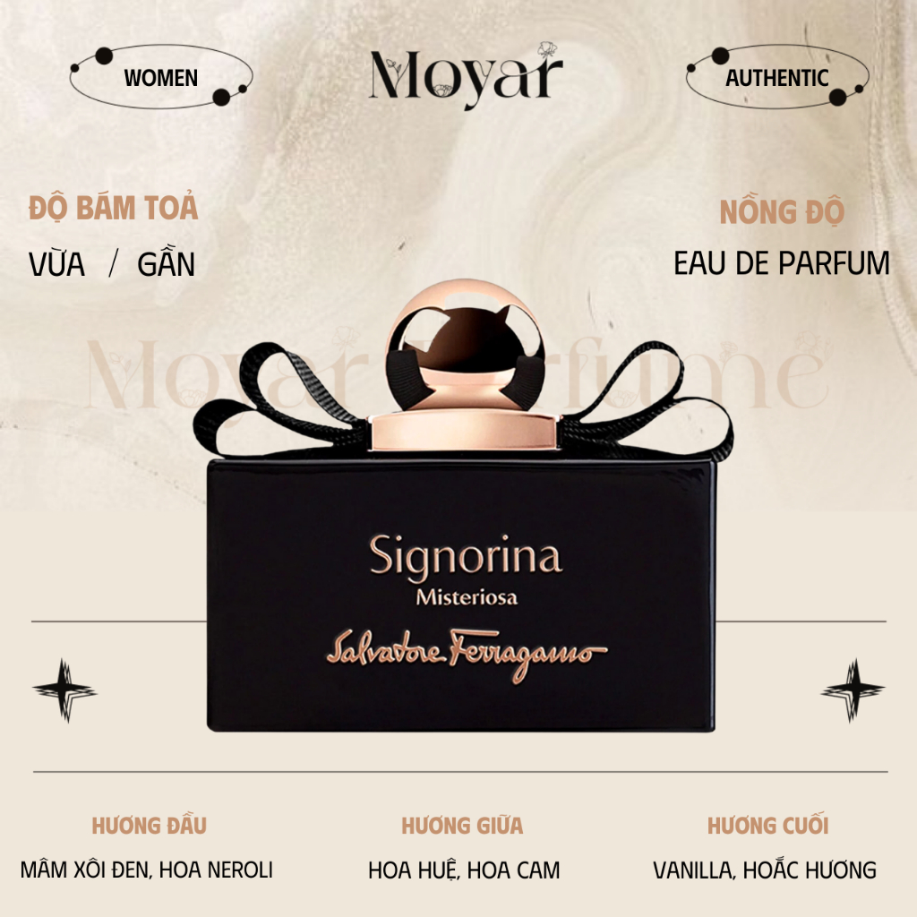 2ml | 5ml Signorina Đen | Nước hoa nữ