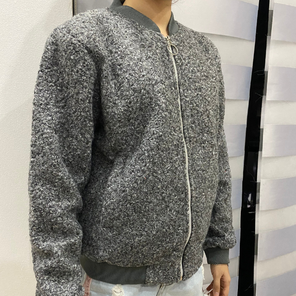 Áo khoác bomber lông cừu - Áo khoác mùa đông 01