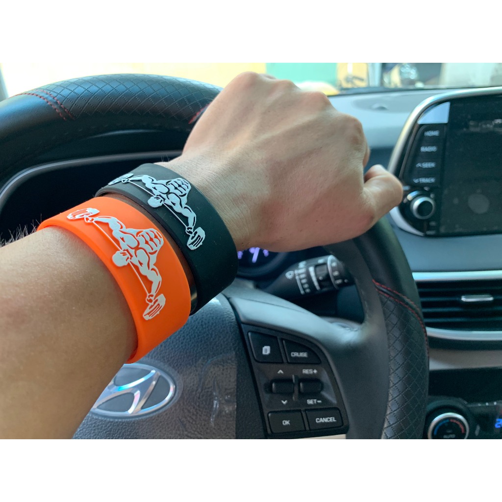 Vòng đeo tay gym cao su giá rẻ thời trang nổi bật