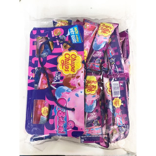 Bịch 36 que kẹo mút có gum thổi bên trong chupa chups
