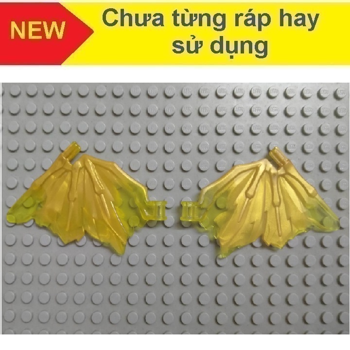 Đồ chơi xếp hình Phụ kiện Lego Ninjago 01 Cặp cánh Rồng vàng