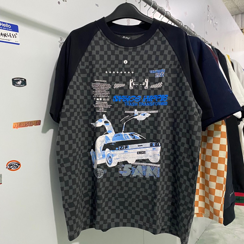 Áo Thun 5AM Caro Đen