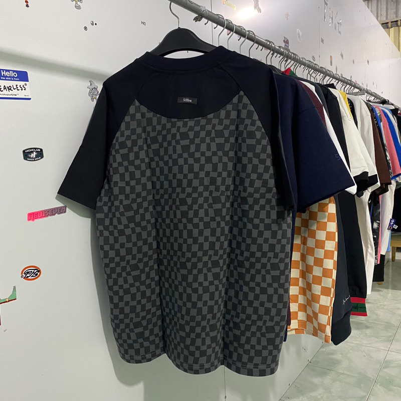 Áo Thun 5AM Caro Đen