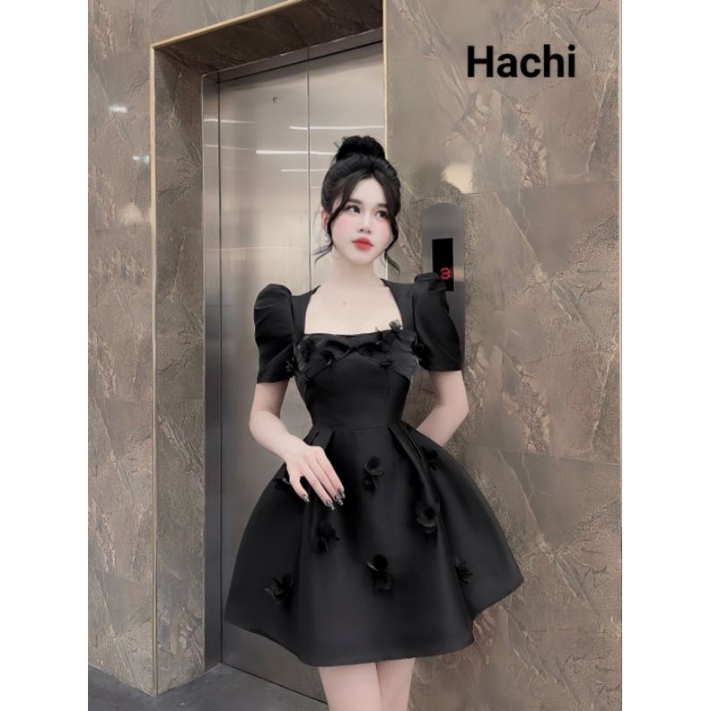 Váy Tafta phối tơ đính hoa 💯HÀNG THIẾT KẾ TẾT 2024 💖