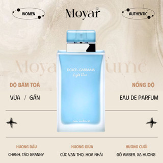 10ml Light Blue Eau Intense | Nước hoa nữ