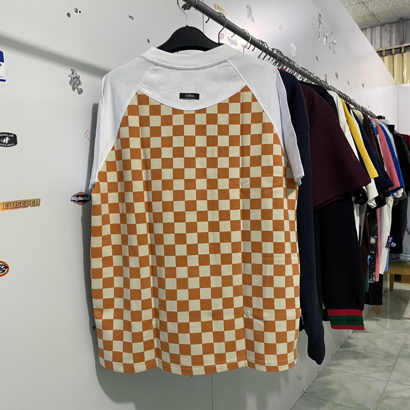 Áo Thun 5AM Caro Cam Size XL