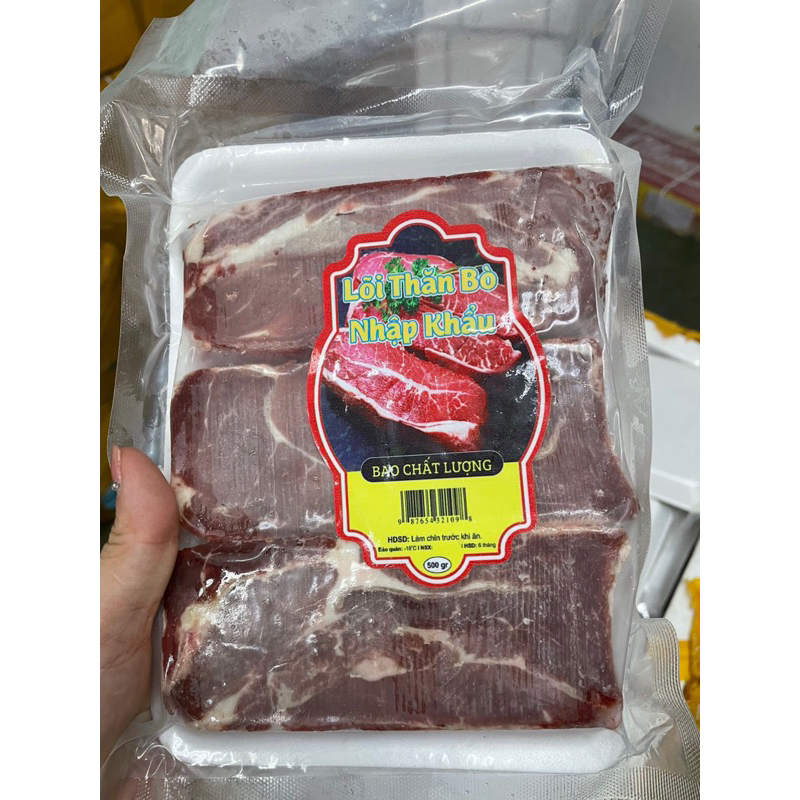 Thịt bò phần lõi thăn siêu mềm thơm ngon 1kg