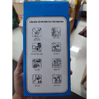 Hộp 100 chiếc găng tay nilong