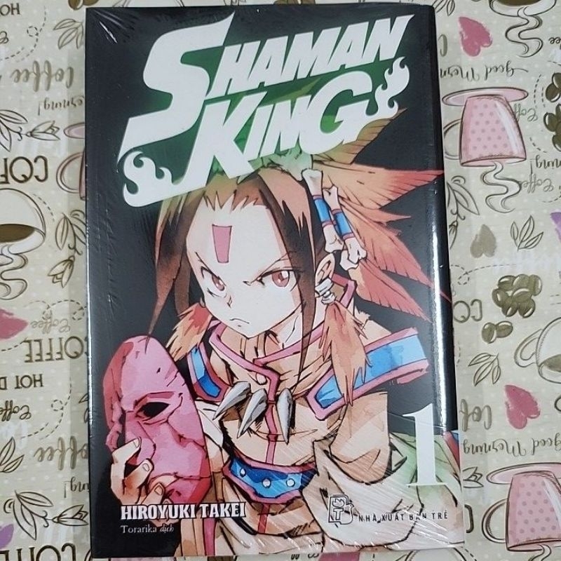 Shaman king tập 1 nguyên seal có ố vàng nhẹ  NXB Trẻ