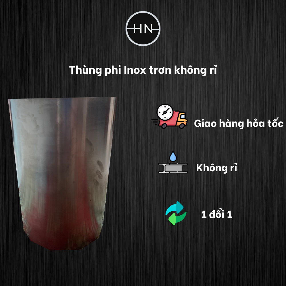 Thùng phi Inox 220 lít - Gia công theo yêu cầu