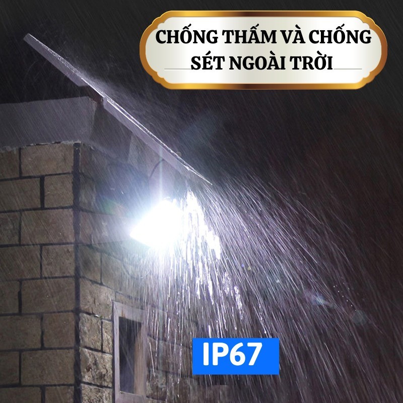 Đèn Led Năng Lượng Mặt Trời 1588W Alisa Chống Nước IP67 Siêu Sáng Tiết Kiệm Điện