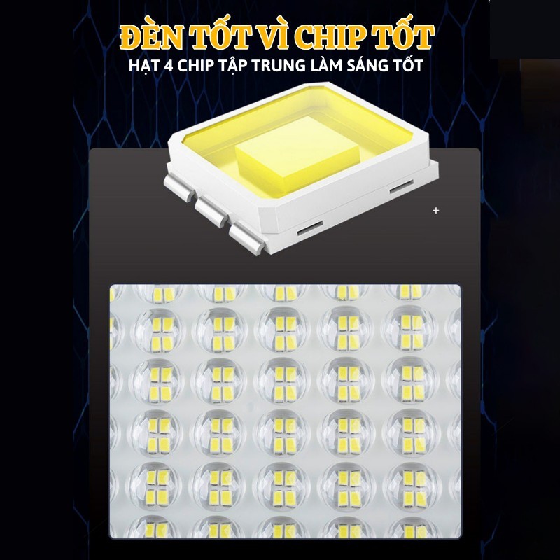 Đèn Led Năng Lượng Mặt Trời 1588W Alisa Chống Nước IP67 Siêu Sáng Tiết Kiệm Điện