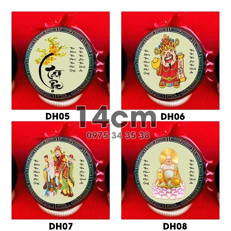 Mẫu dán dưa, dừa, bưởi trang trí tết