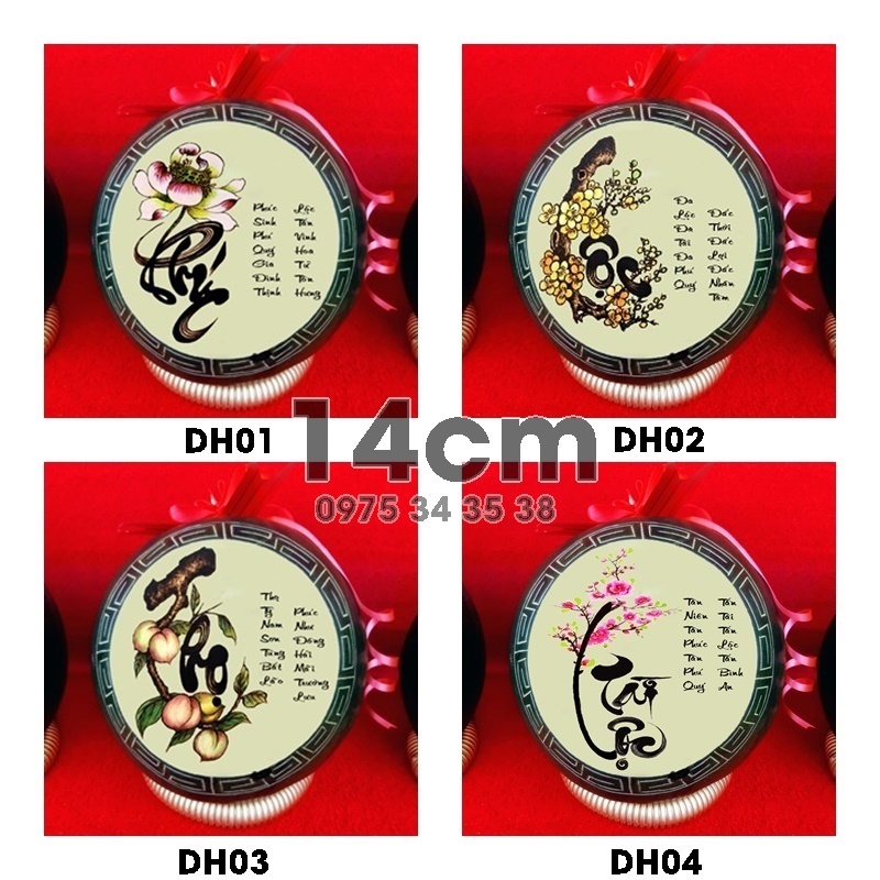 Mẫu dán dưa, dừa, bưởi trang trí tết