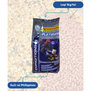 Cám Gà Platinum Dành Cho Gà Đá (1KG) - Cám Gà Phi Xám ThunderBird