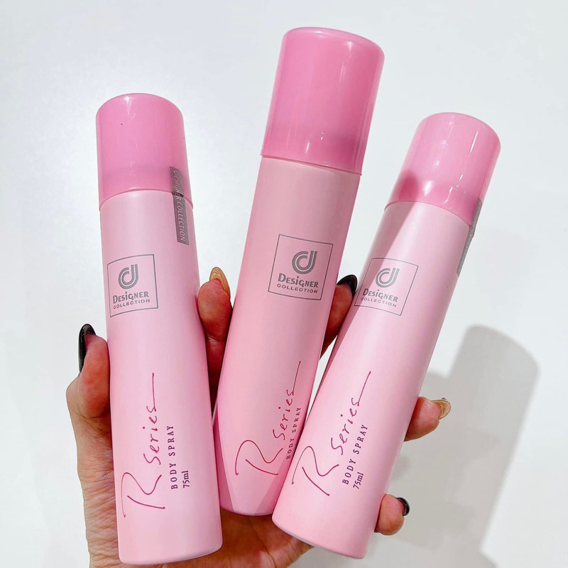 Xịt Thơm body Rseries hồng 75ml