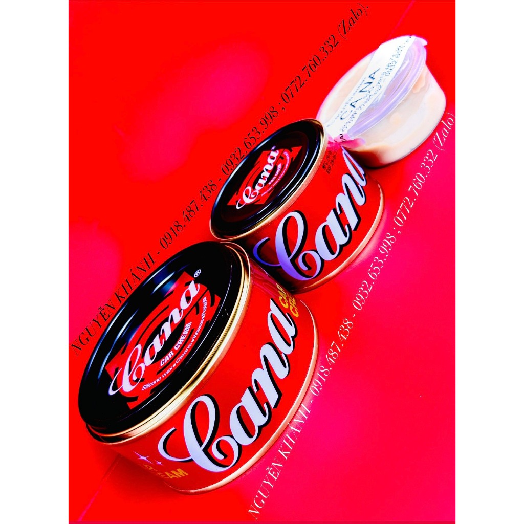 Kem Đánh Bóng Xóa Trầy Xước Sơn Ô tô - Xe Máy Cana Car Cream 50g-100g - 200g