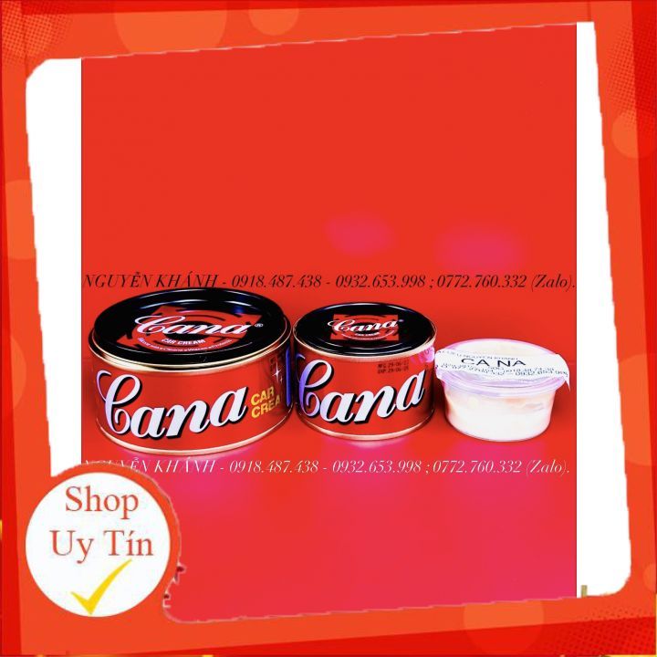 Kem Đánh Bóng Xóa Trầy Xước Sơn Ô tô - Xe Máy Cana Car Cream 50g-100g