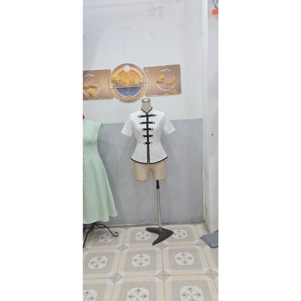 Áo thiết kế nhà may Hậu Yến A10