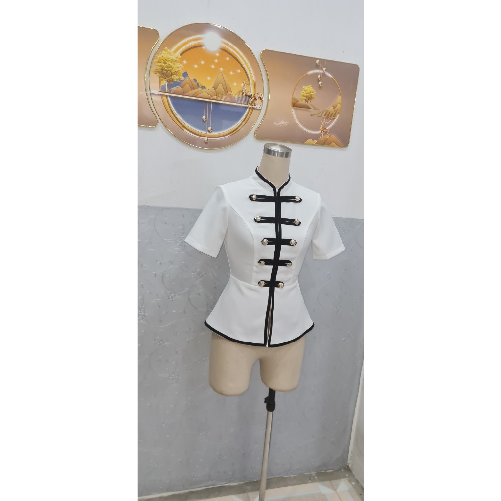 Áo thiết kế nhà may Hậu Yến A10