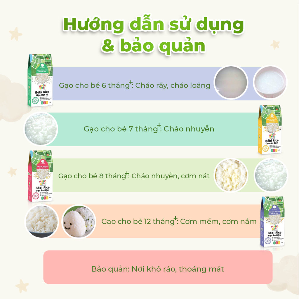 Gạo Hữu Cơ Cho Bé Ăn Dặm ORGANIC LIFE Bebi Rice 450g Giàu Dinh Dưỡng Không Chất Bảo Quản