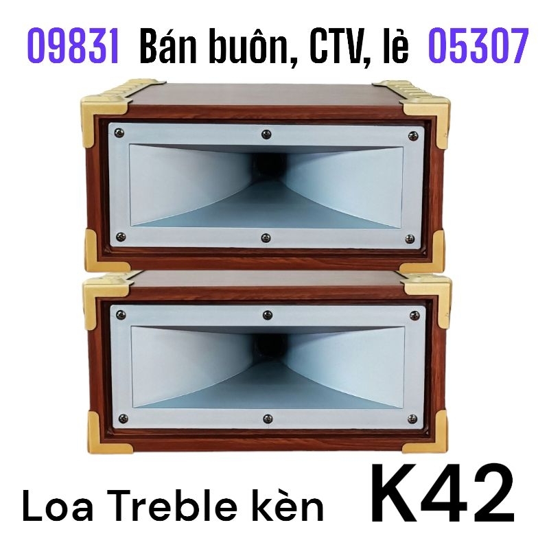 Loa treble kèn rời K42