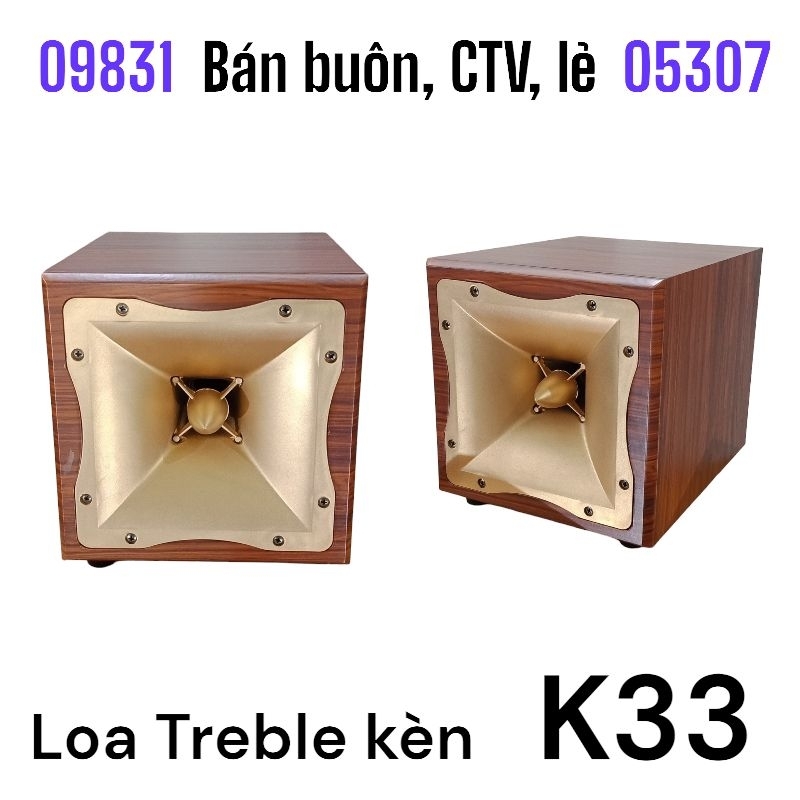 Loa treble kèn rời k33