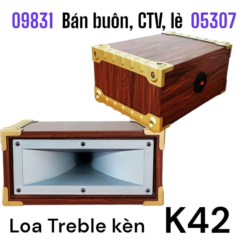 Loa treble kèn rời K42