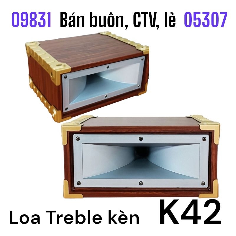 Loa treble kèn rời K42