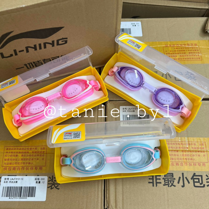 Kính Bơi Trẻ Em Lining Chính Hãng