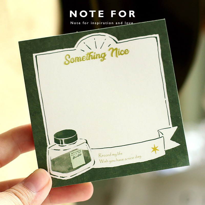 Giấy Note Giấy Ghi Chú NOTE FOR 100 Tờ Phong Cách Vintage
