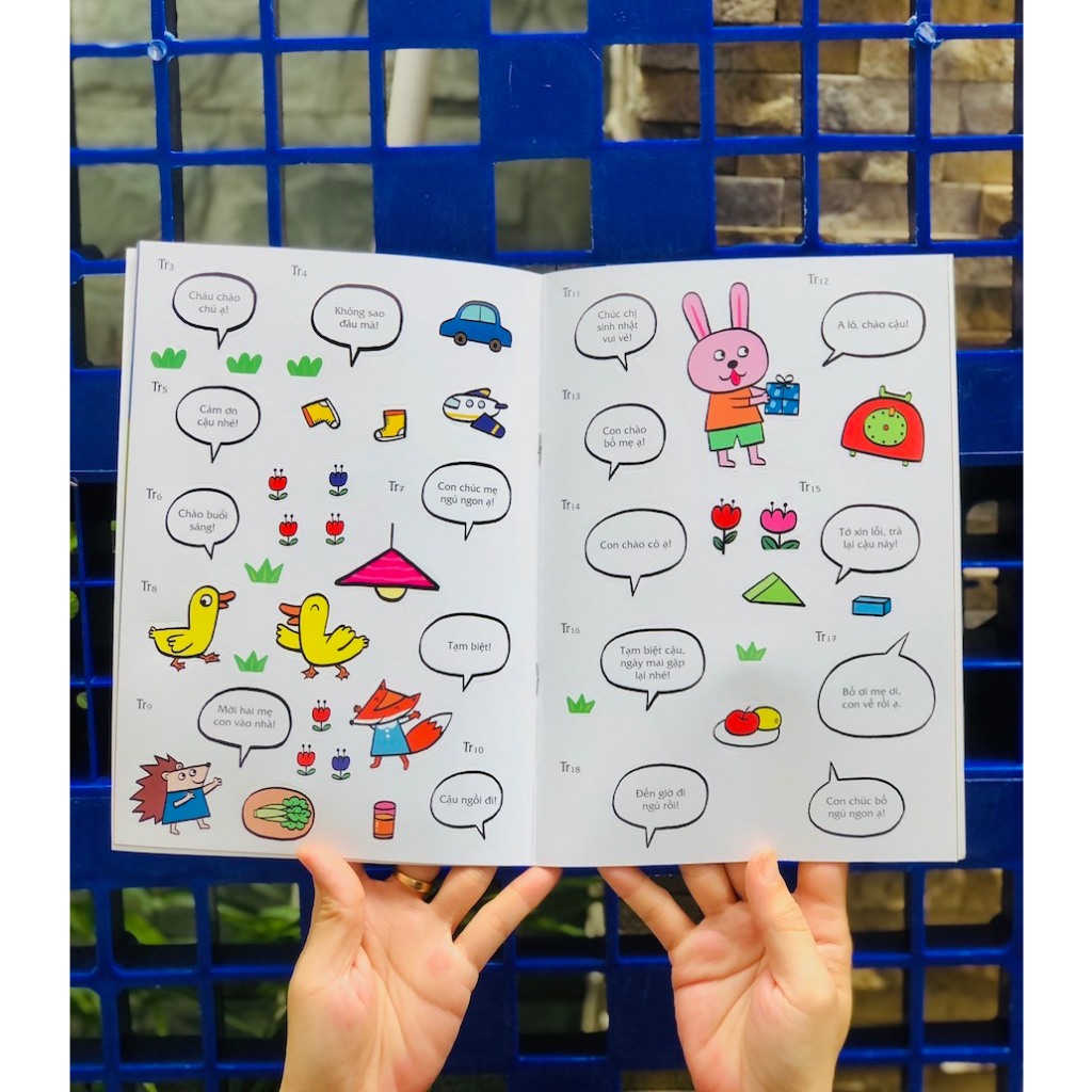 Sách miếng bóc dán thông minh cho bé học thói quen tốt, rèn tư duy, rèn khả năng sáng tạo - Đinh Tị